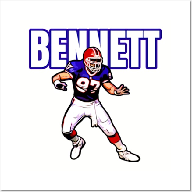 Bills Bennett 97 Wall Art by Gamers Gear